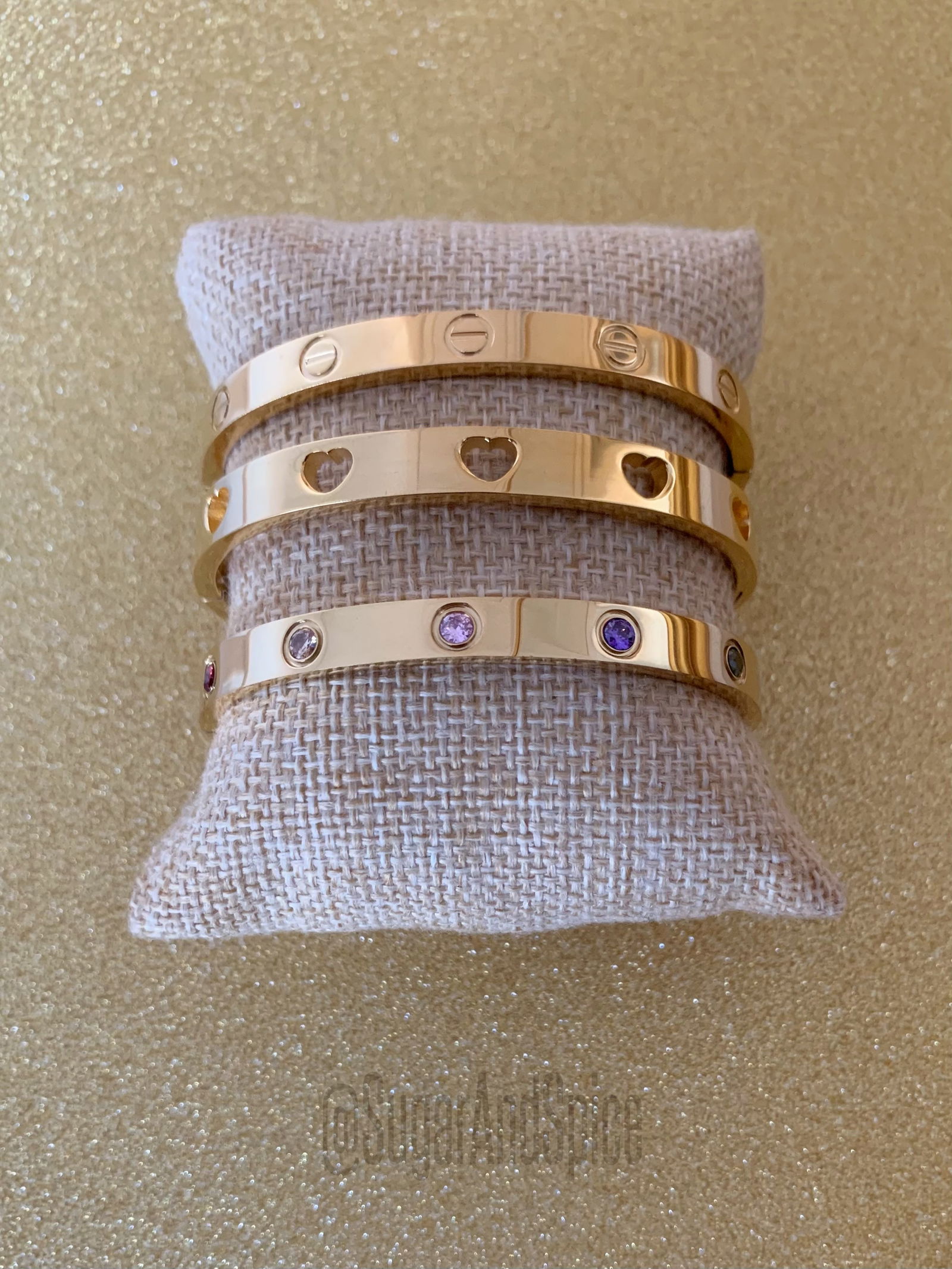 Rainbow love armband met gekleurde stenen vergulde kwaliteit - Afbeelding 2
