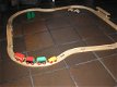 Houten trein, eichorn - 1 - Thumbnail