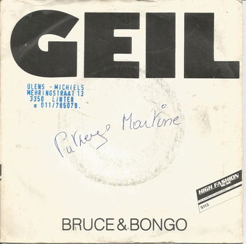 Bruce & Bongo ‎– Geil (1986) - 0