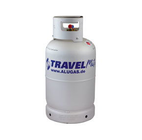 Lichtgewicht aluminium LPG fles 6,7 kg 27 liter voor camper, caravan en boot - nr. 1
