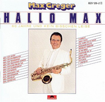 Max Greger ‎– Hallo Max (CD) - 0