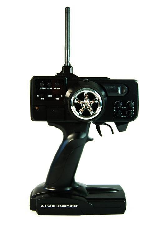 RC auto Flying Fish Nissan 2.4 GHZ RTR zilver - Afbeelding 2