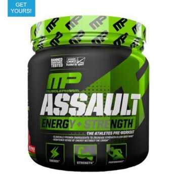 MusclePharm Assault Sport Pre Workout 30 Doseringen - 0