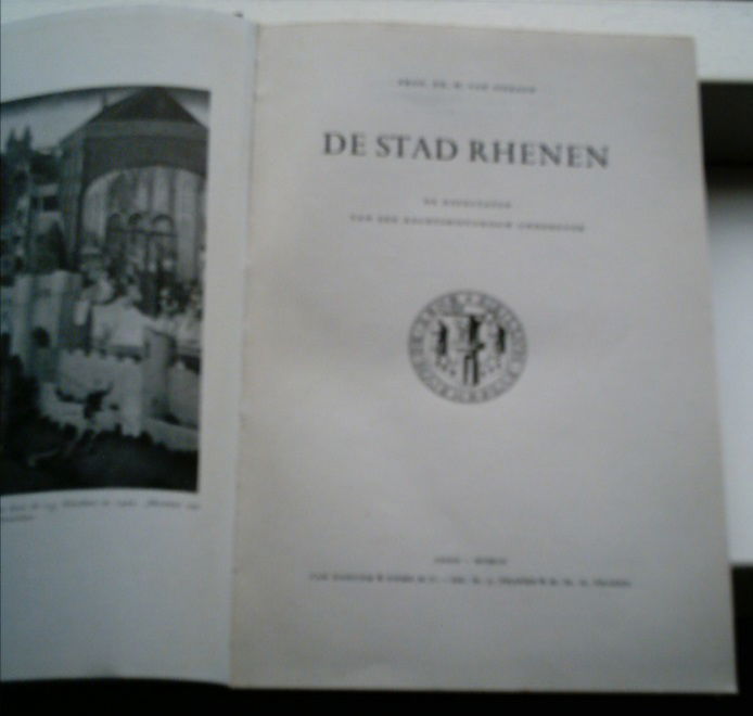 De stad Rhenen(prof. dr. W. van Iterson, 1960). - Afbeelding 2