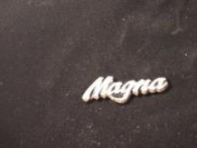 Magna plak embleem 5 cm (chroom) - nr. 1