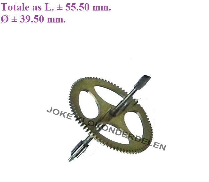 Rad = Oeil-de-Boeuf comtoise uurwerk =44020 - nr. 1