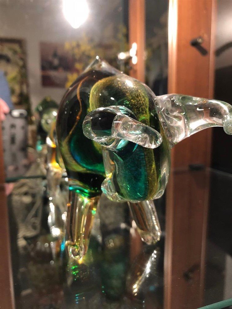 Mooie stier van vol glas, echt prachtig!! - Afbeelding 8