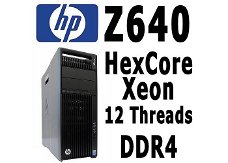 HP Z640 Workstation E5-2620 v3 HexCore 3.2Ghz 16GB SSD Win10