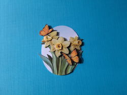47 Amy / vlinders en bloemen