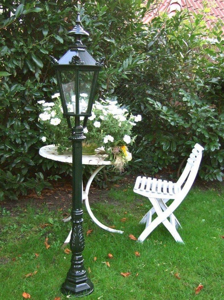 Buitenlamp, Alu gegoten , donkergroen , 140cm - Afbeelding 6