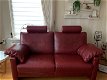 rode 2,5 zits leren bank longlife leather in NIEUWSTAAT - 7 - Thumbnail