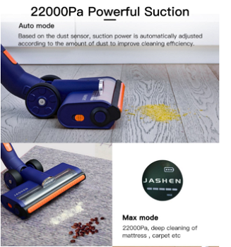 Jashen S18X Handheld Cordless Vacuum Cleaner - 4
