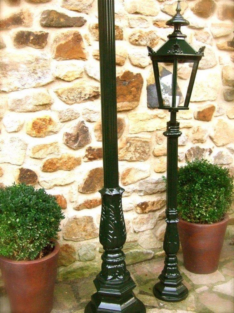 Exterior lamp, met keramische fitting en glas, luminium, - Afbeelding 5
