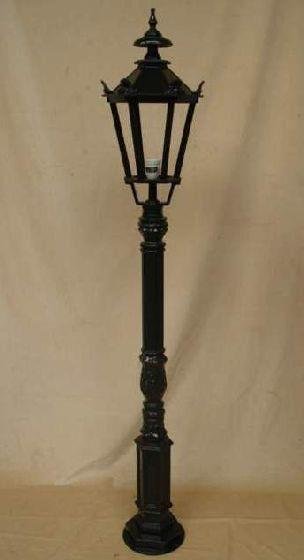 Exterior lamp, met keramische fitting en glas, luminium, - Afbeelding 6