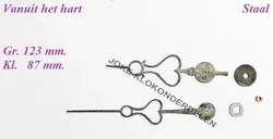 = Comtoise wijzers = Staal = restant =39475