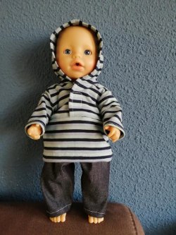 mini baby born kleding nr. 2