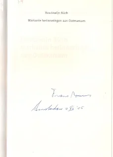 Gesigneerd: Frans Mouws en Paul Westgeest – Boudewijn Büch . Markante herinneringen aan Ootmarsum - Afbeelding 2