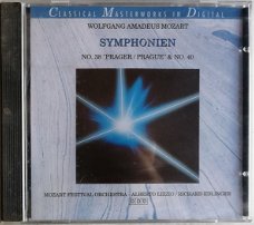 Alberto Lizzio - Wolfgang Amadeus Mozart, ‎– Symphonien No. 38 "Prager/Prague" & No. 40  (CD)  Nieuw