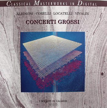 I Solisti di Zagreb - Albinoni • Corelli • Locatelli • Vivaldi ‎– Concerti Grossi (CD) Nieuw - 0