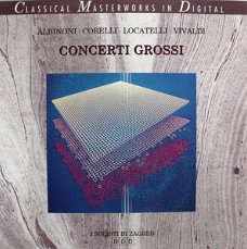 I Solisti di Zagreb  -  Albinoni • Corelli • Locatelli • Vivaldi ‎– Concerti Grossi  (CD) Nieuw