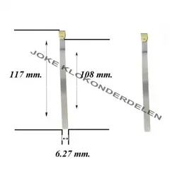 = Slingerveer = Engelse klok =24903