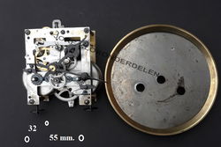 Regulateur uurwerk = Gustav Becker P 35 =44032