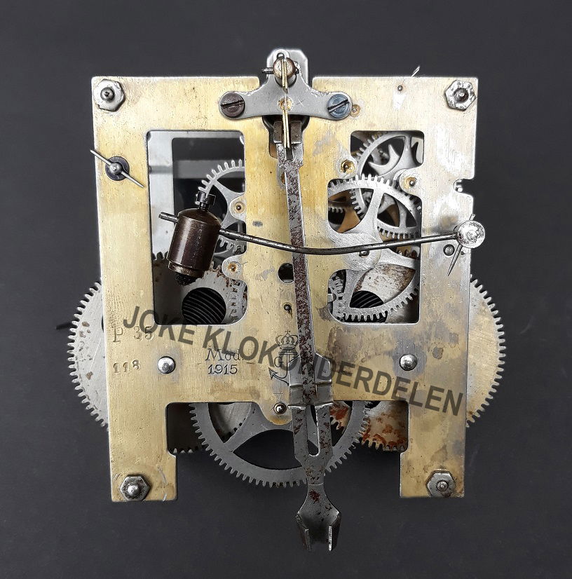 Regulateur uurwerk = Gustav Becker P 35 =44032 - Afbeelding 4