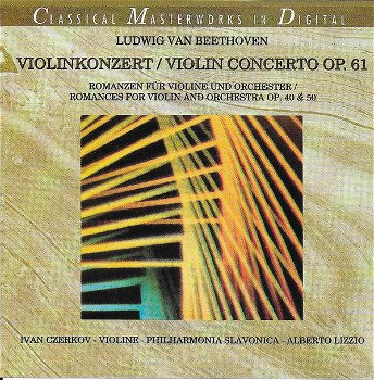 Alberto Lizzio ‎ - Ludwig Van Beethoven Violinkonzert / Violin Concerto Op. 61 (CD) Nieuw - 0