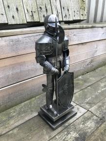 Prachtige ridder, geheel metaal-aluminium, zeer fraai - Afbeelding 2