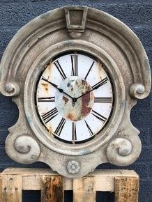 Prachtige fors uurwerk-klok-ossenoog model.-schouw klok - Afbeelding 3