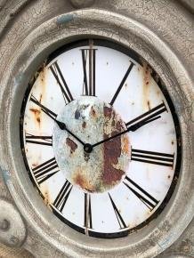 Prachtige fors uurwerk-klok-ossenoog model.-schouw klok - Afbeelding 7