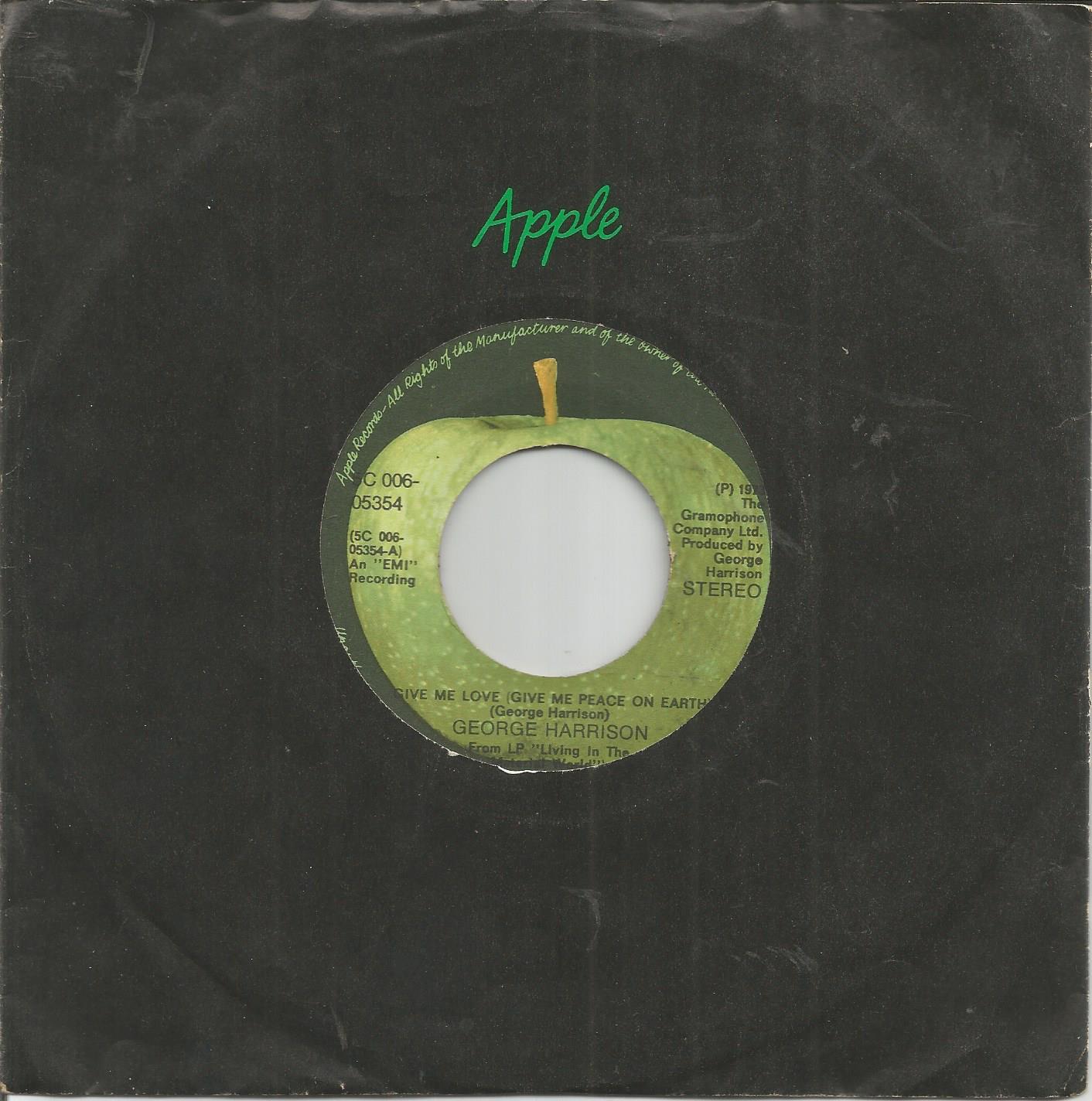 George Harrison – Give Me Love (Give Me Peace On Earth) (1973) - nr. 1