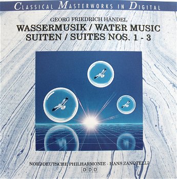 Hans Zanotelli - Georg Friedrich Händel ‎– Wassermusik Suiten / Suites Nos. 1 - 3 (CD) - 0