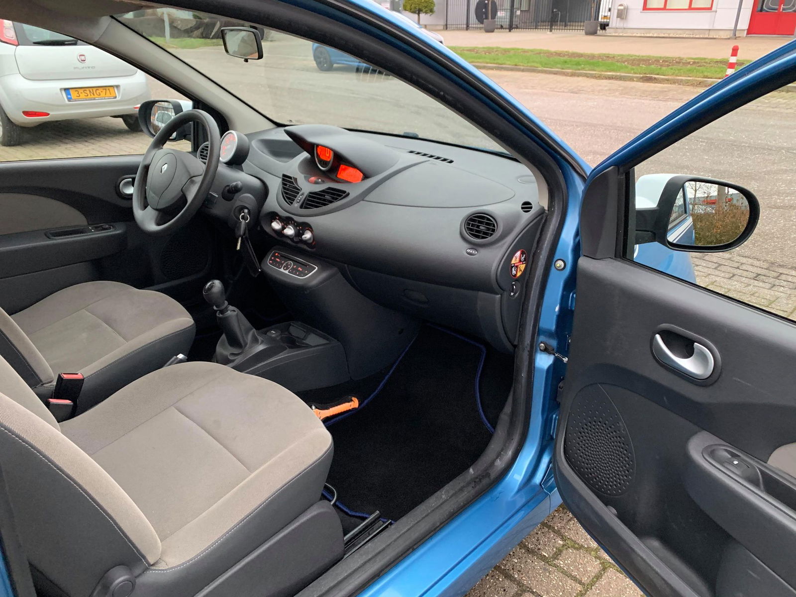 ✅Renault Twingo 1.2 16V 2012 Blauw,NAP,AIRCO, NIEUWE APK! - Afbeelding 5