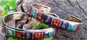 Kleurrijke mantra armband van koper - 0 - Thumbnail