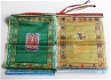 Kleurrijke Tibetaans Boeddhistische gebedsvlaggenlijn - 1 - Thumbnail