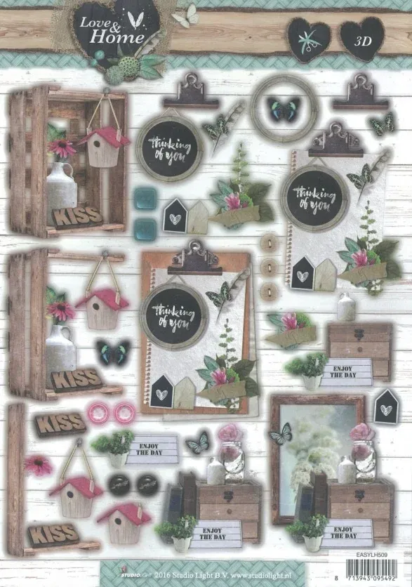 Love & Home A4 Stans-/Uitdrukvel EASYLH509 - nr. 1