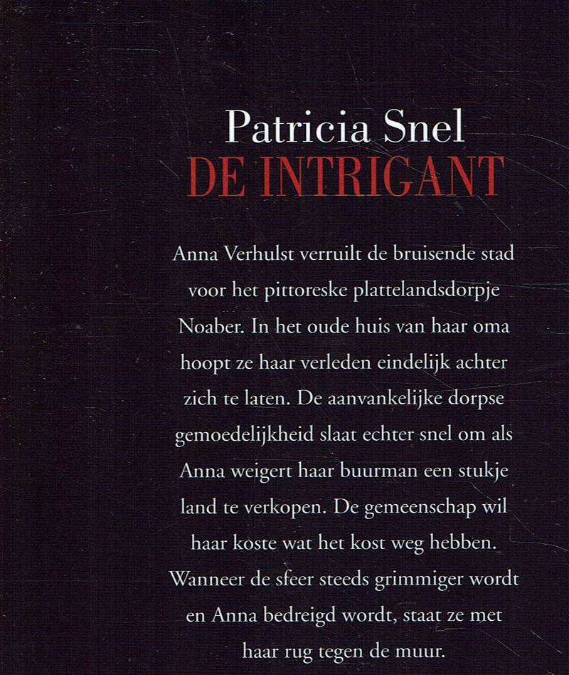 Patricia Snel = De intrigant - Afbeelding 2
