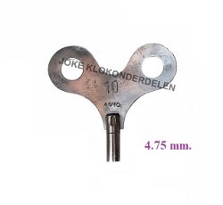 = Klok sleutel = Ø 4.75 mm. =44043