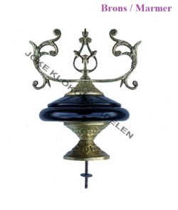 = Klokstel ornament = oud =44039