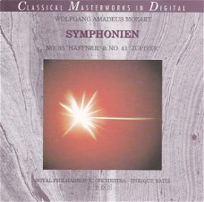 Enrique Batiz  -  Wolfgang Amadeus Mozart ‎– Symphonien No. 35 "Haffner" & No. 41 "Jupiter"  (CD) 