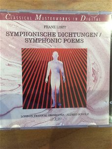 Alfred Scholz - Franz Liszt ‎– Symphonische Dichtungen / Symphonic Poems  (CD) Nieuw