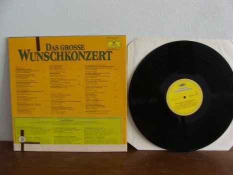 DAS GROSSE WUNSKONZERT Label : Deutsche Grammophon 2563 665 - 1
