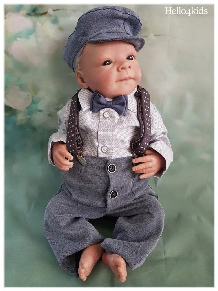 baby pakje doop kleding doopkleedje setje doop Lucas - Afbeelding 3
