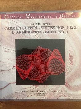 Alfred Scholz - Georges Bizet Carmen Suites nrs. 1 & 2 / L'arlesienne Suite nr. 1 (CD) Nieuw - 0