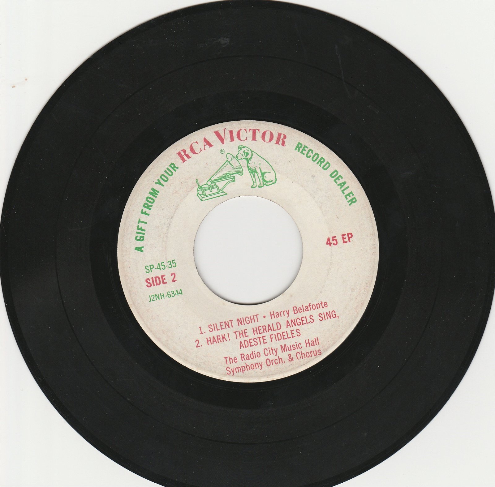 KERST RCA USA Promo EP- Gift from your Record Dealer - nr. 1
