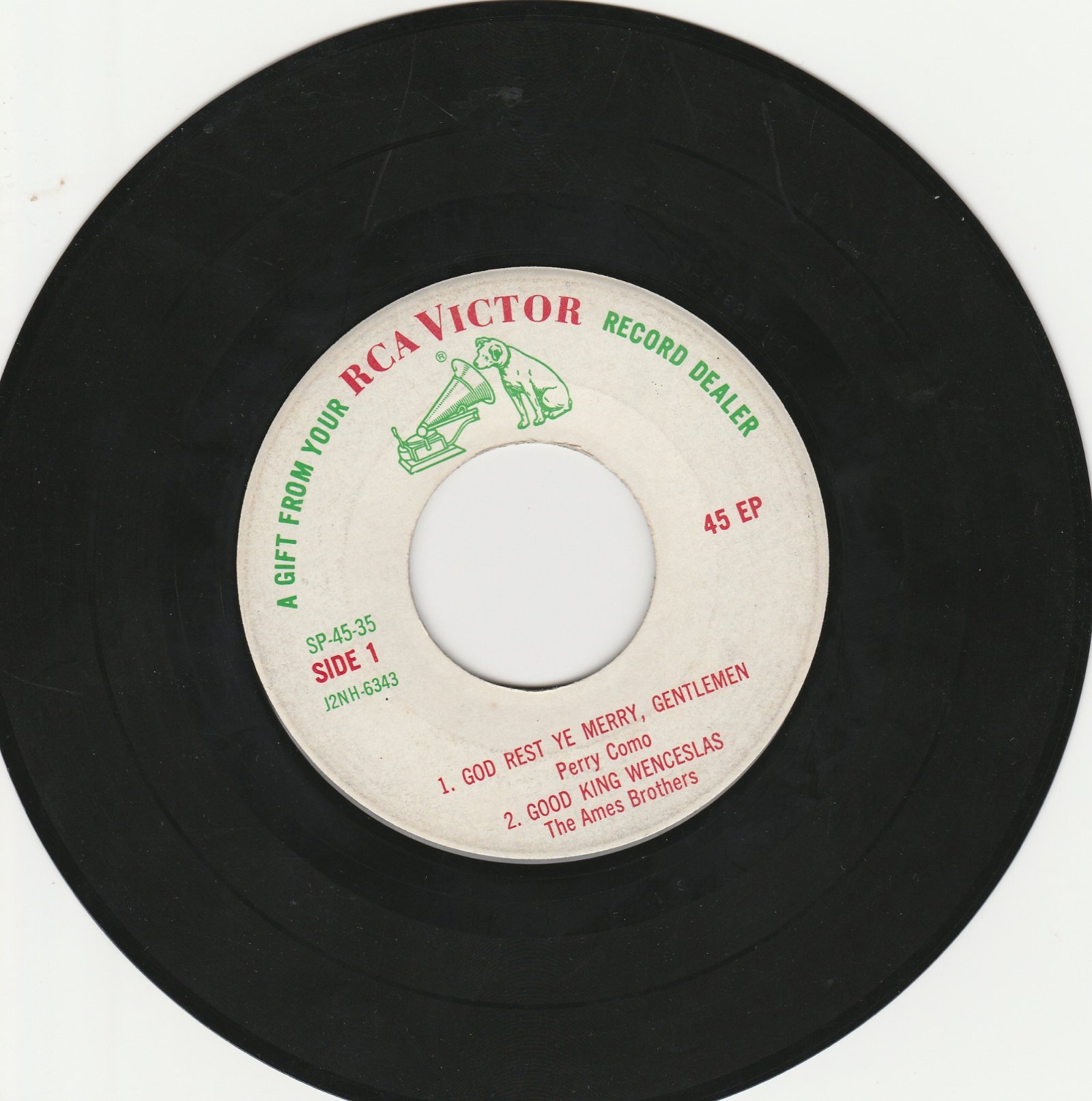 KERST RCA USA Promo EP- Gift from your Record Dealer - Afbeelding 2
