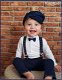 antraciet grijs baby kostuumpje bruidsjonker kleding - 5 - Thumbnail