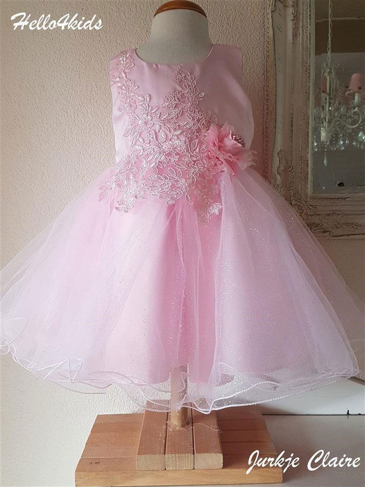 NIEUW roze bruidsmeisjes jurk verjaardags jurkje Rowena - Afbeelding 7