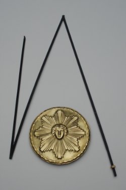 Vouwslinger voor comtoise, zonnetje 11,9 cm
